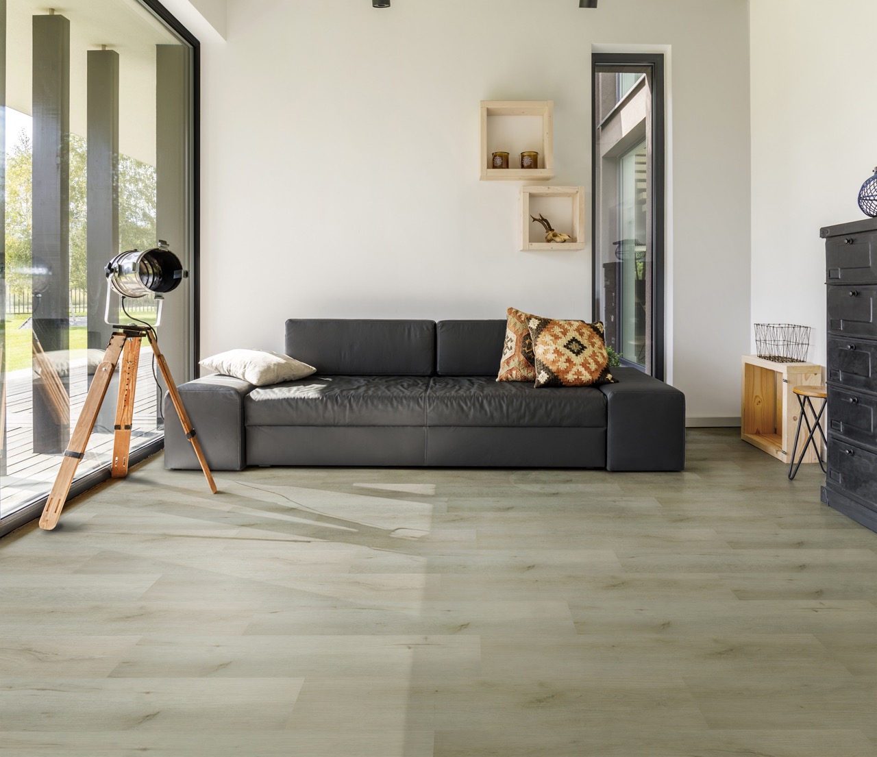 Aqua-Step - SPC floor - Vinyluxe York - Light brown - 1220x228x4mm